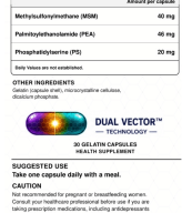 TRIREGEN™ health supplement to support recovery from exercise supplement facts