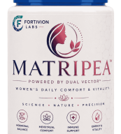 MATRIPEA™ health supplement support women going through perimenopause and menopause bottle front